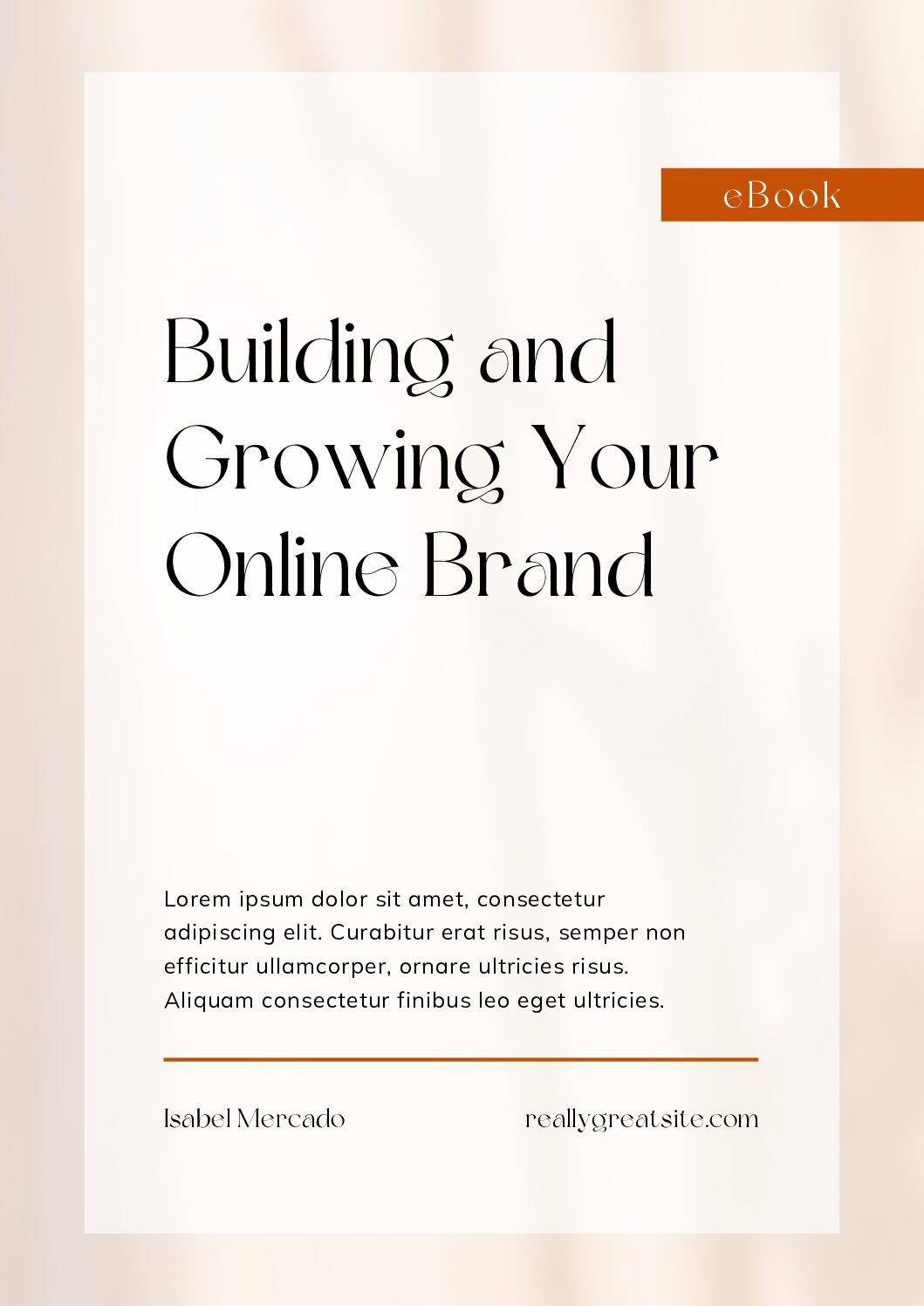 Building and Growing Your Own Brand